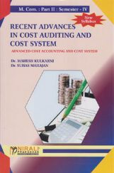 Recent Advances in Cost Auditing and Cost Systems Recent Advances in Cost Auditing and Cost Systems